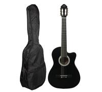 MotiveTech Chitarra Classica 39 Pollici Chitarra Nylon Chitarra Acustica Strumento a Corde Costruzione in Legno Suono Risonante Comfort per Studio Classico