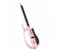 MotiveTech Chitarra Elettrica Senza Corde Chitarra Digitale Strumento Elettronico Smart Guitar Tastiera Tattile Silicone Confortevole Lezioni Interattive Accordi, Pink