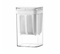 MotiveTech Colino per Yogurt Greco Setaccio Filtro Colapasta Separatorio con Drenaggio Preciso Maglia 304 E Coperchio Trasparente per Texture Compatta Adatto a, 1100ML