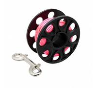 MotiveTech con Corda in Nylon e Moschettone Ergonomico Spool da Immersione Leggero Avvolgicorda Subacqueo per Immersioni Tecniche, 30M