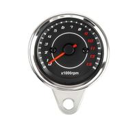 MotiveTech Contagiri con Staffa di Montaggio Facile da Installare Tachimetro con Retroillumina LED Alta Precisione per Cruscotto