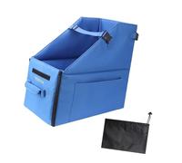 MotiveTech Contenitore da Viaggio Pieghevole per Bici, Antipioggia, con Maniglia per Il Trasporto, Organizer per Bicicletta con Copertura Antipolvere per Viaggi, Blu