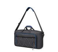 MotiveTech Controller DJ Borsa Custodia Borsa Trasporto Custodia Rigida con Schiuma Antiurto Tessuto Oxford Grigio con Profili Cinghia a Spalla E Maniglia Adatta a Sala Prove Trasporto Quotidiano