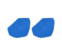 MotiveTech Coprisedili per Barche da 2 Pezzi, Impermeabili, Resistenti, Facili da installare e manutenere, in Tessuto Oxford, Blu