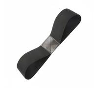 MotiveTech Correttore Swing Golf Fascia Allenamento Braccio Triangolo Stabile Sostegno Postura Corretta Impugnatura Equilibrata Poliestere Adatta a Principianti, Nero, Pelle