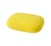 MotiveTech Cuscino con Fodera Rimovibile, Cuscino Cervicale Ergonomico Multiuso, Ideale per Ufficio, Viaggi E Casa, Giallo