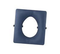 MotiveTech Cuscino per Sedia Da WC, Cuscino per Sedile WC Disabili, Cuscino Impermeabile in Pelle Campeggio, Buco Rotondo