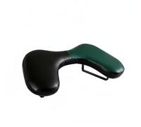 MotiveTech Cuscino Supporto Unghie Cuscino Manicure Poggiamano Poggiapolso Appoggio Braccio Curva Ergonomica Che Sostiene Polso E Avambraccio Pelle PU Facile da, Black Green