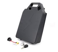 MotiveTech Custodia Impermeabile per Scooter Elettrico Scatola Porta Componenti Alloggiamento Batteria Contenitore Protettivo con Serratura E Porta di Ricarica, Fulmine