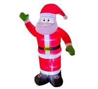 MotiveTech Decorazione Festiva Gonfiabile di con Cintura Gialla E per Sagre E Mercatini di Natale con Imballo Compatto per Trasporto Semplice, Spina UE, 1.8M