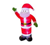 MotiveTech Decorazione Festiva Gonfiabile di con Cintura Gialla E per Sagre E Mercatini di Natale con Imballo Compatto per Trasporto Semplice, Spina UE, 2.4M