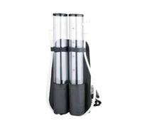 MotiveTech Dispenser di Bevande a Zaino con Doppio Serbatoio Indossabile Erogatore Portatile con Mani Libere per Feste, Eventi