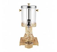 MotiveTech Distribut di Bevande con Rubinetto di Erogazione Trasparente Elegante per Buffet, Banchetti, Café, Stile C