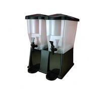 MotiveTech Distributore di Bevande Dispenser Contenitore Caraffa Erogatore con Rubinetto in Pc 11l per Bevande Fredde con Supporto, BD22L Contenitore Per Bevande Rettangolare In PP