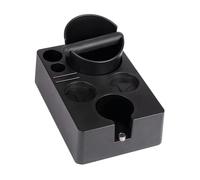 MotiveTech Espresso Tamper Station Stand Multifunzionale Porta Accessori Caffè con Scomparto Separato Struttura Robusta in Pp E Base Silicone Antiscivolo Organiz, per Diametri Da 5.1