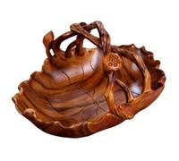 MotiveTech Fruttiera in Legno Robusto Cesto Portafrutta Resistente Centrotavola in Legno per Ingresso