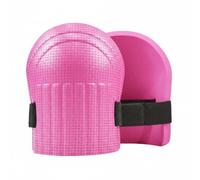 MotiveTech Ginocchiere da Lavoro Protezione Ginocchio Inserti Imbottiti Rivestimento Antiscivolo Assorbimento Urti EVA Spugna 13mm Adatte a Cantiere Manutenzione, Rosa