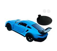 MotiveTech Giocattolo Modello Auto per Uso Cruscotto, Accessorio Centrale in Scala 1:64, Blu