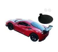 MotiveTech Giocattolo Modello Auto per Uso Cruscotto, Accessorio Centrale in Scala 1:64, Rosso