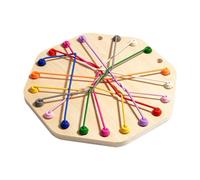 MotiveTech Giochi di Corda per Stimolare Le capacità di Pensiero, Gioco dei Nodi per Bambini, Ottaedro