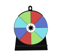 MotiveTech Gioco Alcolico con Ruota Girevole, Modificabile, Riutilizzabile, Portatile, Ruota per Club, Negozi, Supermercati E Feste, 8 Slot