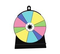 MotiveTech Gioco Alcolico con Ruota Girevole, Modificabile, Riutilizzabile, Portatile, Ruota per Club, Negozi, Supermercati E Feste, 10 Slot