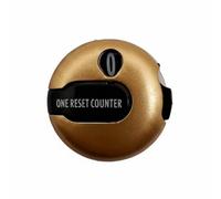 MotiveTech Golf Score Keeper Contatore Punteggio Golf Segnapunti Conta Colpi Accessorio Meccanico Leva Scorrimento Lettura Immediata Adatto a Campo Executive