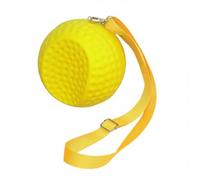 MotiveTech Golf Swing Palla Allenamento Golf Ausilio Postura Palla tra Le Braccia in Schiuma con Superficie a Nido d'Ape Adatto per Esercizi di Swing Sessioni, Yellow-Yellow Thick