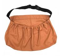 MotiveTech Grembiule Industriale Grembiule da Raccolta Grembiule da Lavoro Grembiule da Giardinaggio in Tela Pesante con Borsa per E Cinghia Regolabile Metà Vita, Arancione