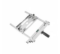MotiveTech Guida Acciaio Inox Guida di Taglio Regolabile per Seghe Etronici Righello a Doppia Incisione con E Fissaggio per Tagli Dritti su Pannelli Adatta a, color to 4