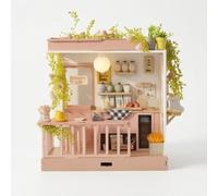 MotiveTech Kit Casa in Miniatura Miniature Modellino da Assemblare Realistico Casa in Miniatura per Ragazzi