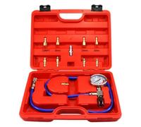 MotiveTech Kit di Rilevamento Perdite con Manometro Professionale Rilevatore di Perdite con Manometro Portatile Tester per Garage
