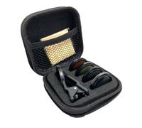MotiveTech Kit Fotografico tile con Custodia | Supporto in Schiuma Sagomato, Polarizzatore Circolare per Fotocamera Del Telefono