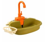 MotiveTech Lavello Giocattolo con Rubinetto, Color to 4