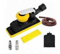 MotiveTech Levigatrice Orbitale Rettangolare Professionale Levigatrice Pneumatica Uniforme Utensile per Officina