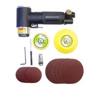 MotiveTech Levigatrice Pneumatica Angolare da 2, Nero, style to 5
