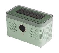 MotiveTech Macchina per Ghiaccio Contatore Piccola Dispositivo Ghiaccio da Banco per Casa E Ufficio Mini Fabbricatore Portatile con Pinza Cubetti Freezer da, Verde