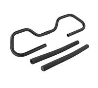 MotiveTech Manubrio con Impugnature in Spugna 25,4x600mm per Bicicletta da Strada E Trekking, Sabbia Nera