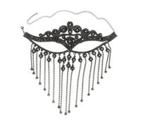 MotiveTech Maschera Geometrico in Rame con Ornato Ornamento Facciale con Elegante Accessorio Decorativo per Costumi
