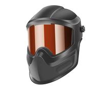 MotiveTech Maschera Saldatura Protezione Completa Faccia Regolabile con Banda Aggiustabile Resistente a Polvere E Schizzi per Lavori di Saldatura Taglio E Smeri, Marrone Scuro