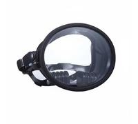 MotiveTech Maschera Subacquea Occhiali da Immersione Snorkel Lente Vetro Temperato Antifog Sigillo Morbido in Silicone Cinghia Regolabile Comfort Prolungato , Nero