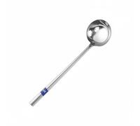 MotiveTech Mestolo in Acciaio Inox Antiruggine Cucchiaione da Chef a Manico Lungo Durevole Cucchiaione con Manico Lungo per Cucina Professionale, Ristorante, 10 Liang, Manico In Acciaio