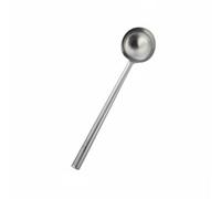 MotiveTech Mestolo in Acciaio Inox Antiruggine Cucchiaione da Chef a Manico Lungo Durevole Cucchiaione con Manico Lungo per Cucina Professionale, Ristorante, 8 Liang, Manico+Acciaio+304