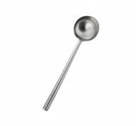 MotiveTech Mestolo in Acciaio Inox Antiruggine Cucchiaione da Chef a Manico Lungo Durevole Cucchiaione con Manico Lungo per Cucina Professionale, Ristorante, 10 Liang, Manico Acciaio 304