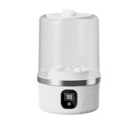 MotiveTech Mini Lavatrice da 1 Litro, Leggera, Pulizia Profonda, Disidratabile, con Secchio per Il Bucato, Ideale per Viaggi di Lavoro E Appartamenti, Bianco