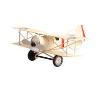 MotiveTech Modellino di Aeroplano in Ferro, Modello di Elicottero, Decorazione da Tavolo, Souvenir, Giocattolo per Bambini, Aeroplano, Modelli Artigianali per Il, Bianco