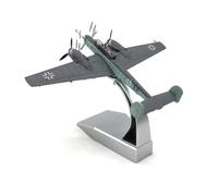 MotiveTech Modello Caccia Notturno tedesco110 Doppia Rotore Modello da Esposizione Marcature Stampate Modellino Aeronautico per Collezionisti