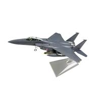 MotiveTech Modello con Base Espositiva da Collezione Modellino di Aereo Pressofuso Caccia per Esposizione, F-15E 0473