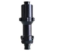 MotiveTech Mozzo con Asse Passante da 12 Mm in Lega di Alluminio Mozzo Straight-Pull Compatibile Componente per Ciclismo, 100x142mm, S260R-M12 142mm-Hg塔基-11/12S-24孔直拉中锁花鼓-后