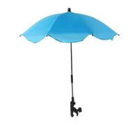 MotiveTech Ombrellone Multiuso con Caratteristiche Regolabili per Sedie a Sdraio E da Spiaggia, per I Viaggi, Blu